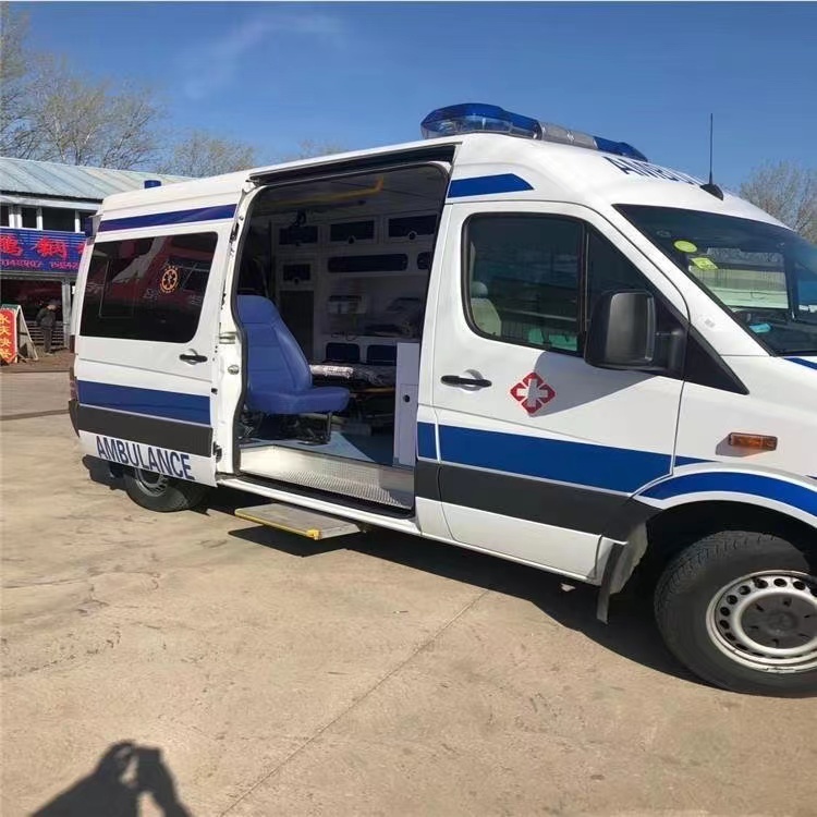 垦利私人长途救护车出租转院回家